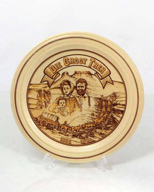 Groot trek memorial plate - numbered