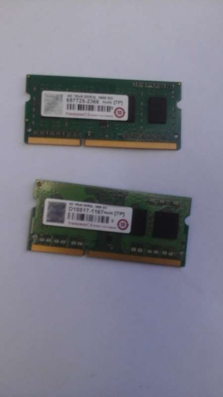 4G   1RX8  DDR3L  1600  S0  LAPTOP  MEMORY