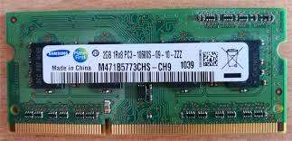 2G   LAPTOP MEMORY