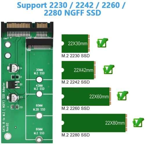 to SATA Adapter Card