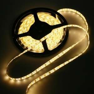 5M Waterproof SMD 5050 LED Strip Light - Warm White
