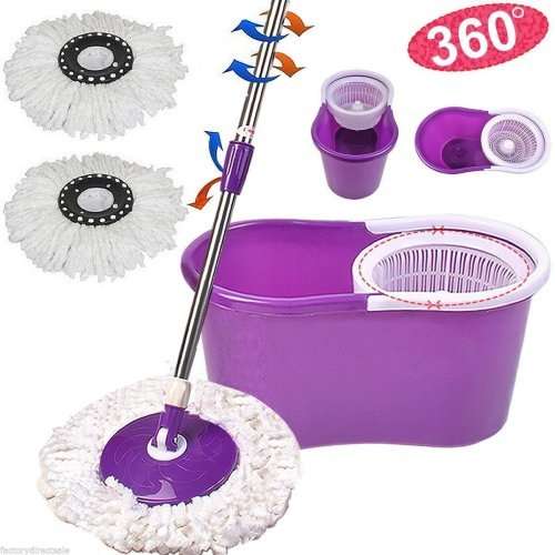 360 Rotating Magic Mop With Bucket