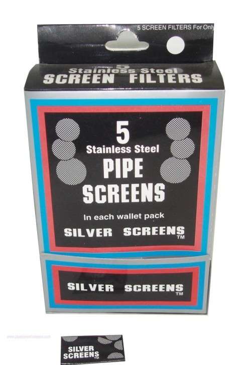 5 Stainless Steel Pipe Screens Box