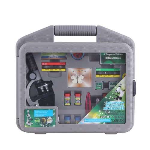 Microscope - Microscope 30 piece set 100X 400X and 1200X Magnification