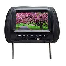 7" HEAD REST MONITOR