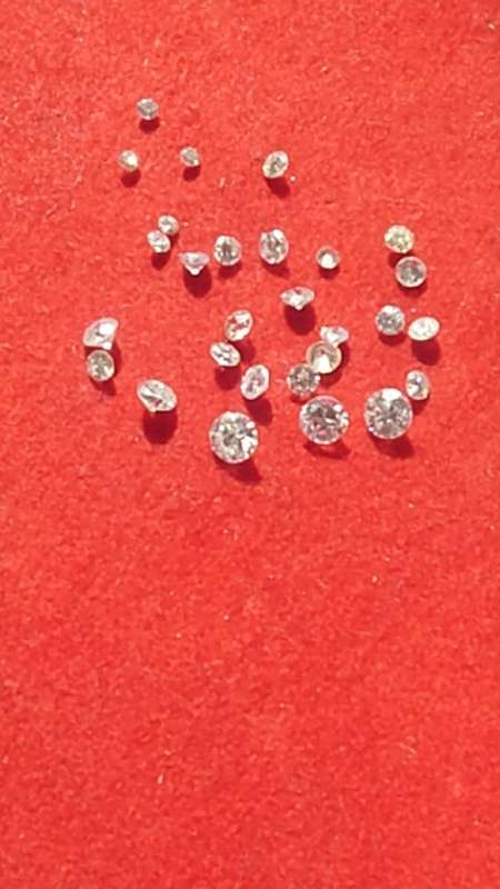 28 real diamonds
