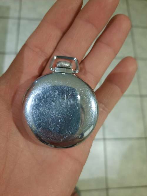 Ingraham Biltmore Vintage Mechanical Wind Up Pocket Watch