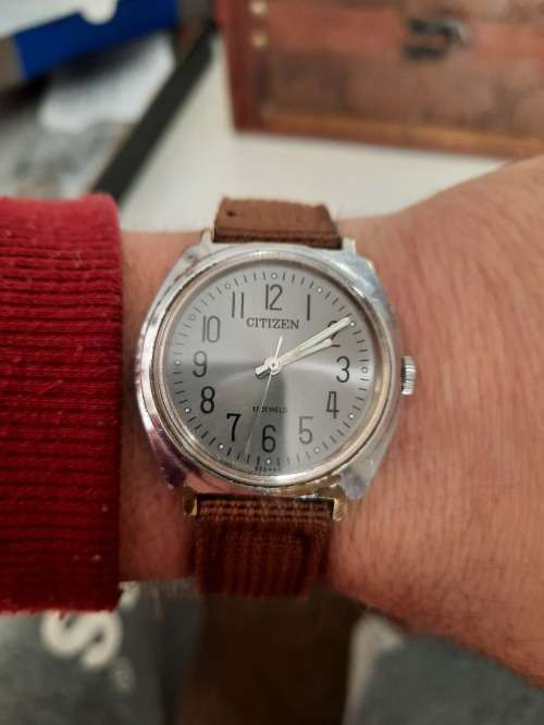 Vintage Citizen mens watch wind up