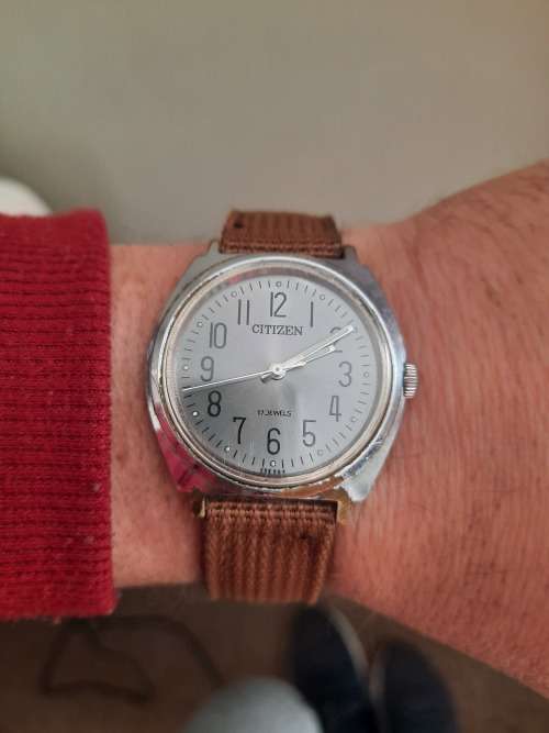 Vintage Citizen mens watch wind up