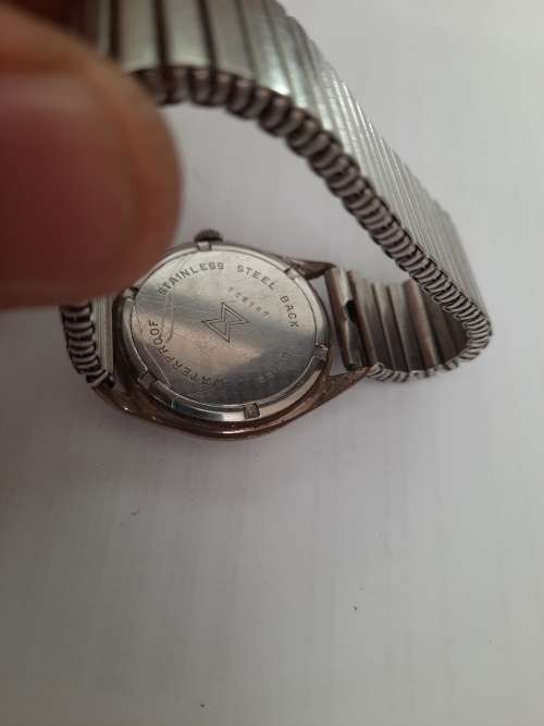 Vintage mens Delphin wind-up watch