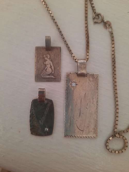 Vintage silver  jewellery cufflinks and ect..