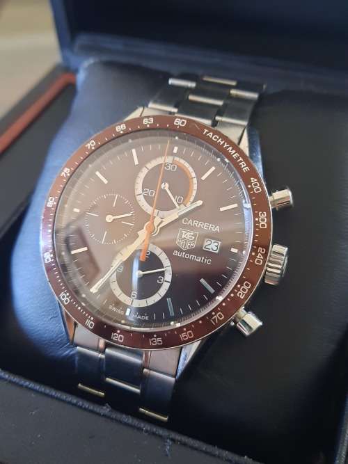 Tag carrera automatic chronograph condition like new
