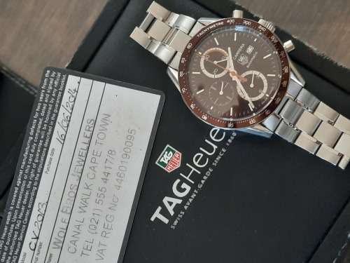 Tag carrera automatic chronograph condition like new