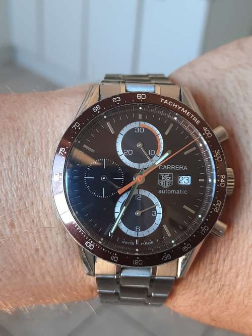 Tag carrera automatic chronograph condition like new