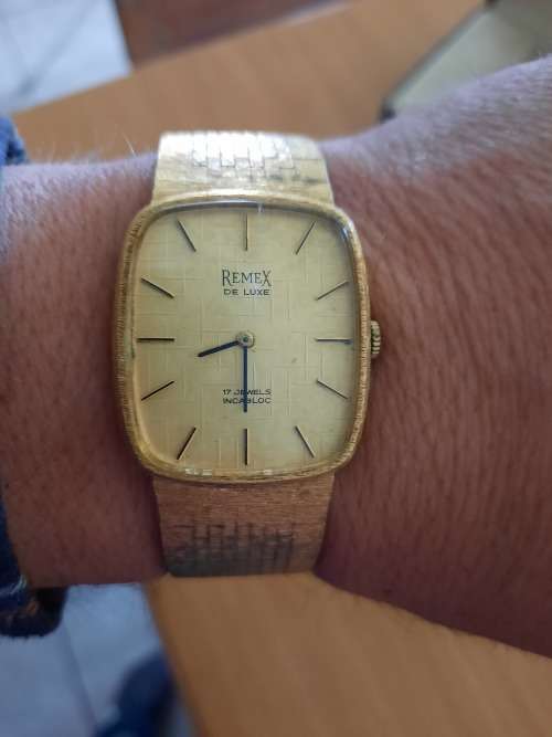 Vintage men's remex de luxe watch