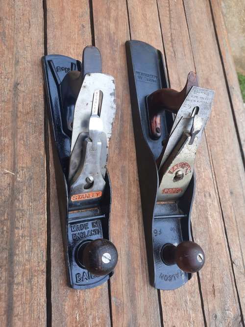 2 vintage wood file`s
