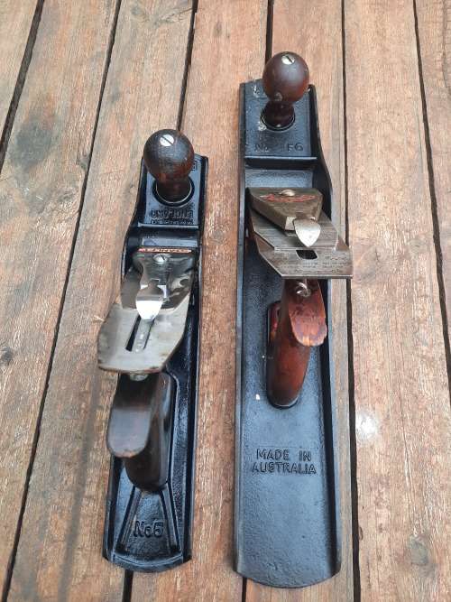 2 vintage wood file`s