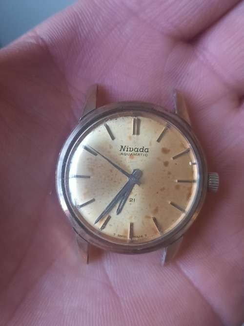 Vintage men`s Nivada watch