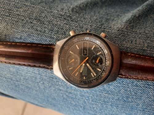 vintage men's automatic chronograph citizen
