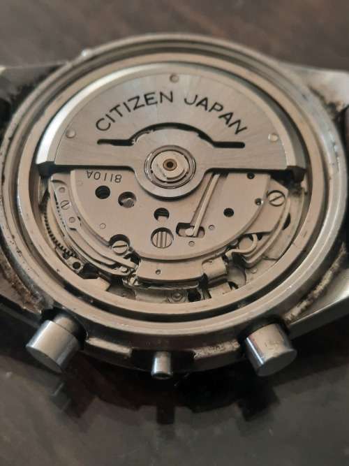 vintage men's automatic chronograph citizen