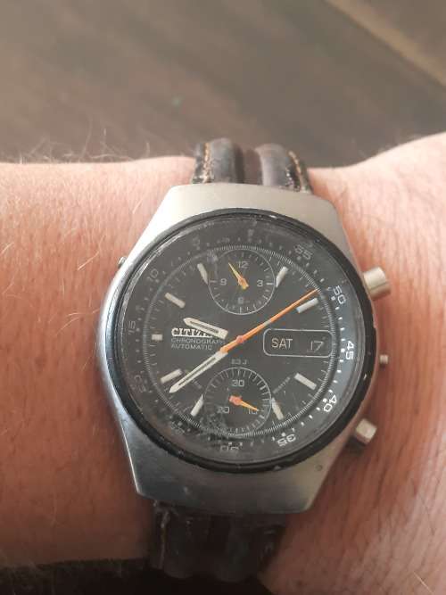 vintage men's automatic chronograph citizen