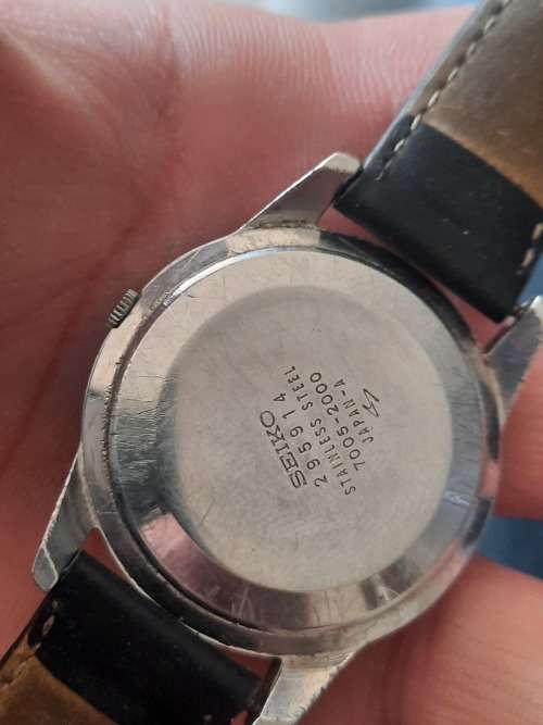 vintage seiko automatic men's watch