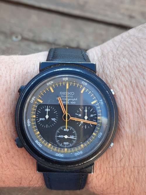 vintage men's seiko chronograph
