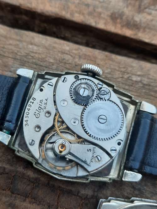 vintage men's elgin watch