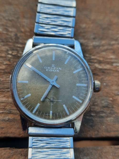 vintage men's Delfin edox