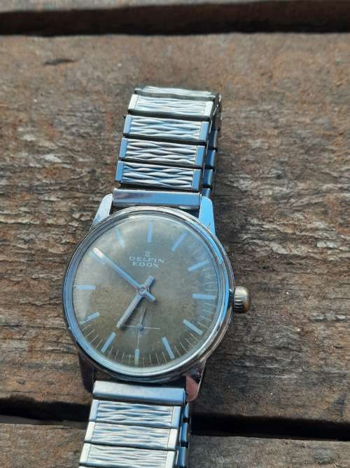 vintage men's Delfin edox