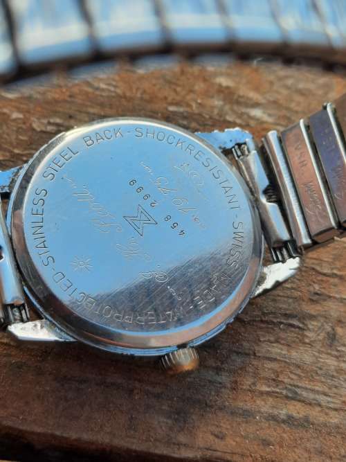 vintage men's Delfin edox