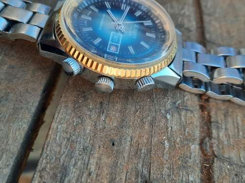 vintage men's Albany de luxe