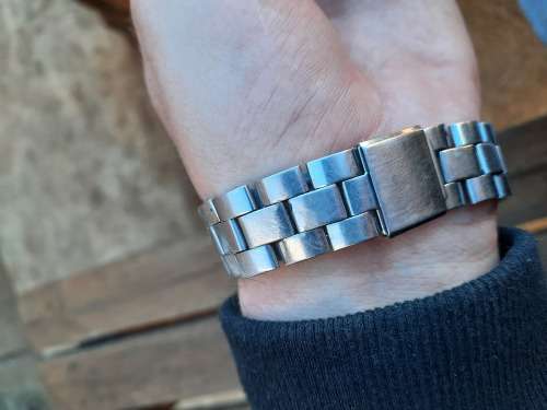 vintage men's Albany de luxe