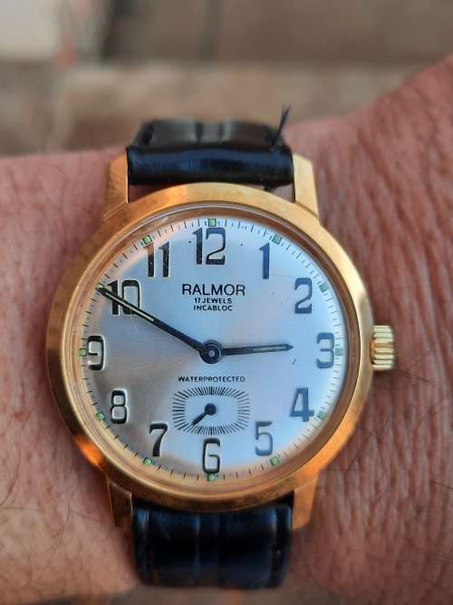 vintage men's Ralmor watch