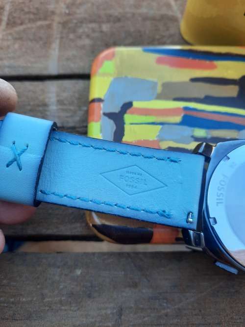vintage expedition fossil men's watch