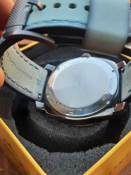 vintage expedition fossil men's watch