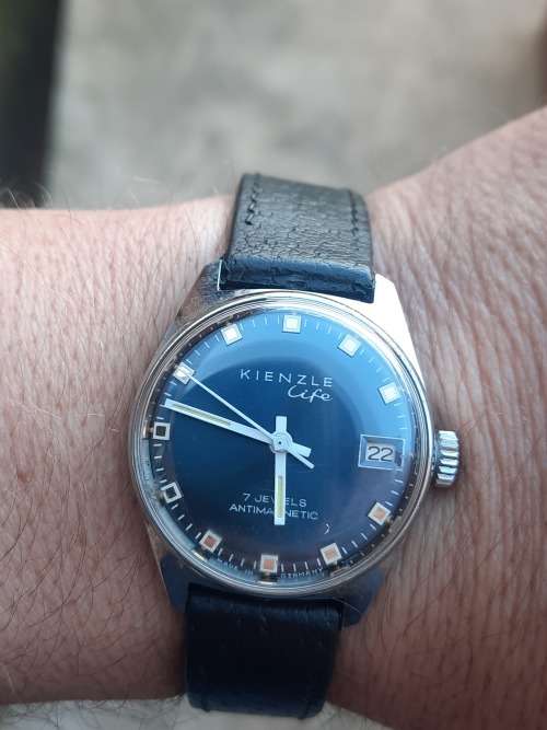 vintage men's kienzel life watch