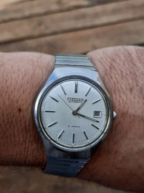 vintage men's citizen automatic