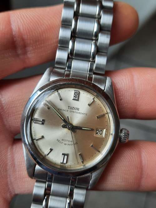 vintage men's automatic Tudor prince oysterdate rotor self-winding watch