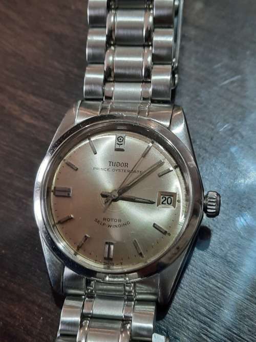vintage men's automatic Tudor prince oysterdate rotor self-winding watch