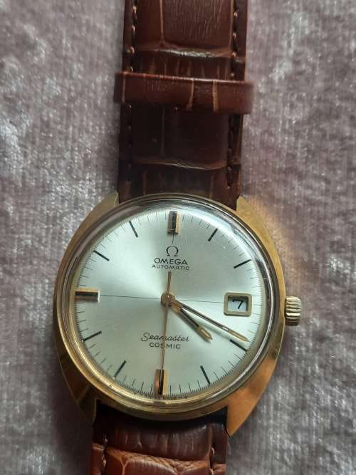 vintage men's omega automatic seamaster cosmic