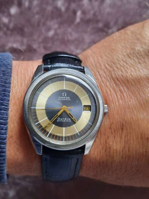 vintage men's omega automatic
