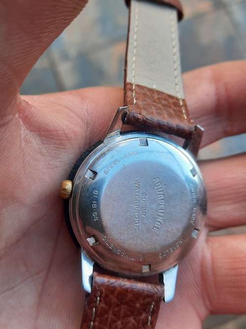 vintage men's rotary aquaplunge automatic