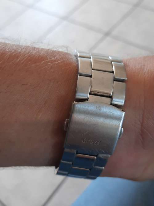 men's Guess chronograph watch