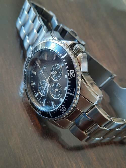 men's Guess chronograph watch