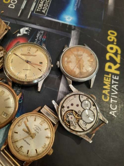 old vintage men`s watch one bid for all...