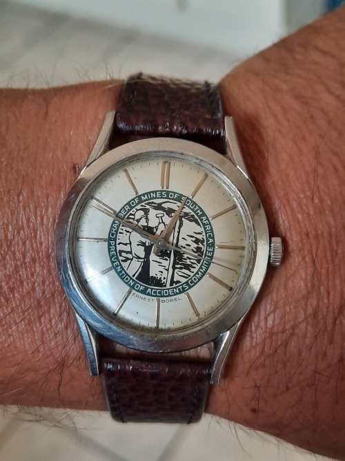 vintage automatic Ernest borel watch
