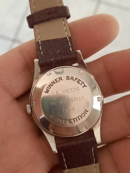 vintage automatic Ernest borel watch