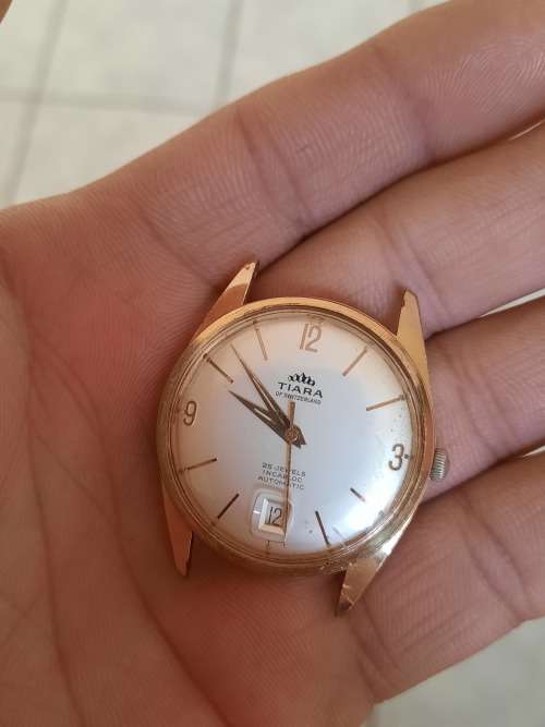 vintage men's automatic Tiara of Switzerland watch