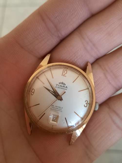 vintage men's automatic Tiara of Switzerland watch